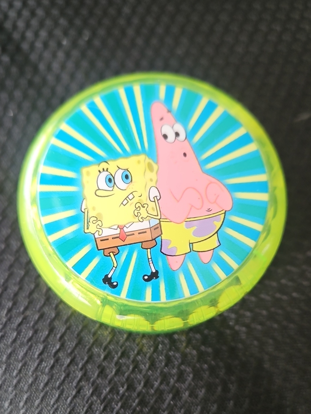 Light Up SpongeBob & Patrick YOYO - Bright Neon Green